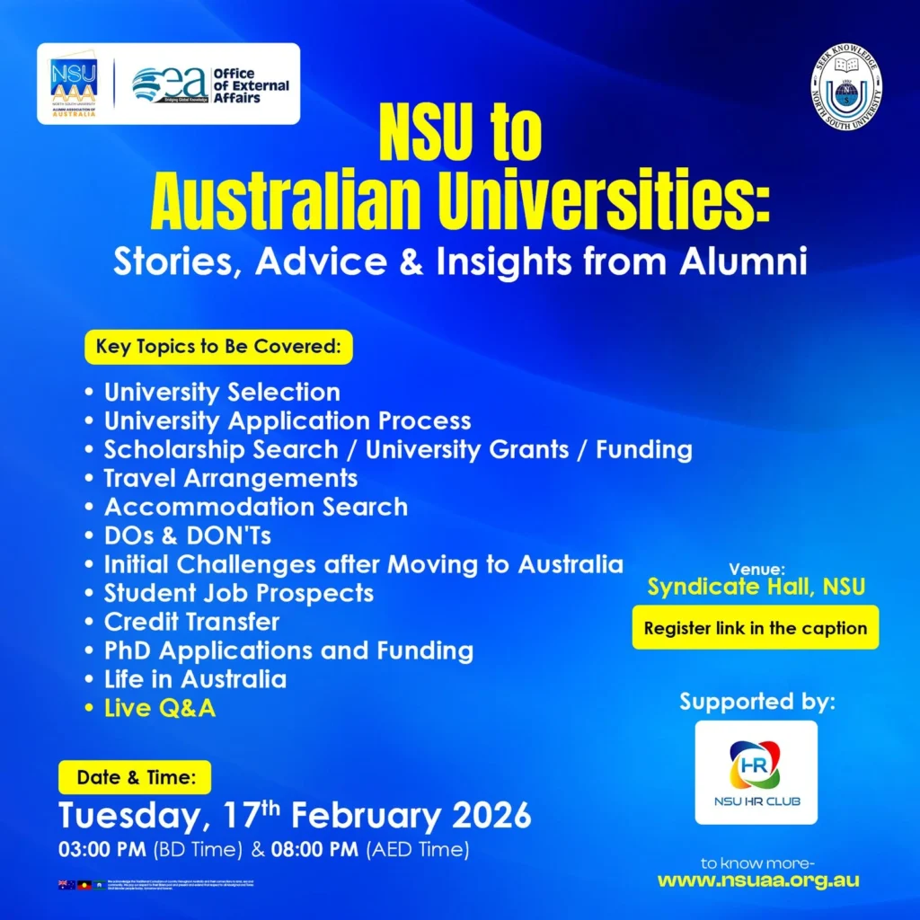 NSU Alumni Share Insights on Studying in Australia