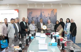 NSU Hosts President and Vice-Chancellor of Algoma University, Canada