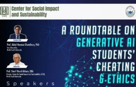NSU Hosts Roundtable on Generative AI, Student Cheating and Academic Ethics