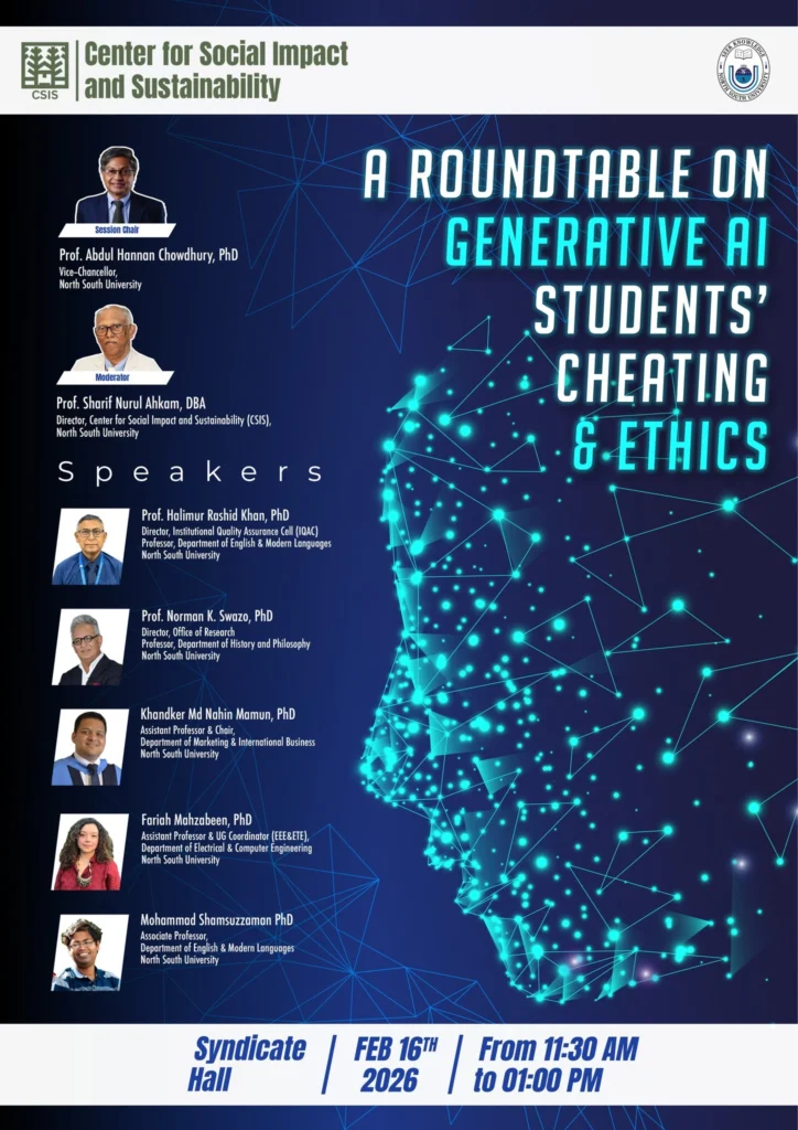 NSU Hosts Roundtable on Generative AI, Student Cheating and Academic Ethics