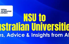 NSU to Australian Universities Stories, Advice and Insights from Alumni