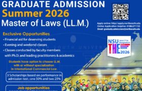 North South University Opens LL.M. Admission for Summer 2026