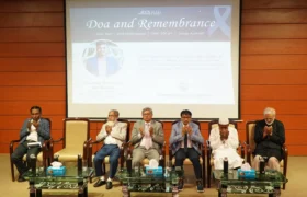 NSU Holds ‘Doa and Remembrance’ for the OSS Late Md. Roman