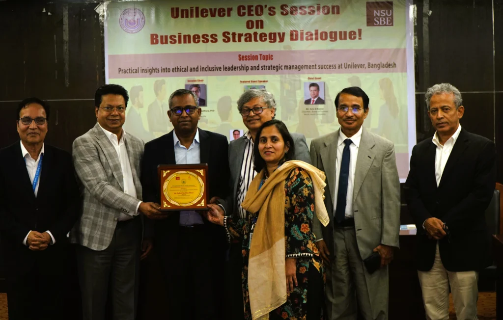 NSU Hosts Business Strategy Dialogue Featuring Unilever Bangladesh CEO