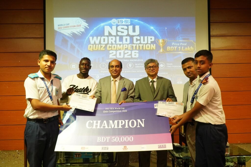 NSU FIFA World Cup Quiz 2026 Attracts 1,000+ Participants