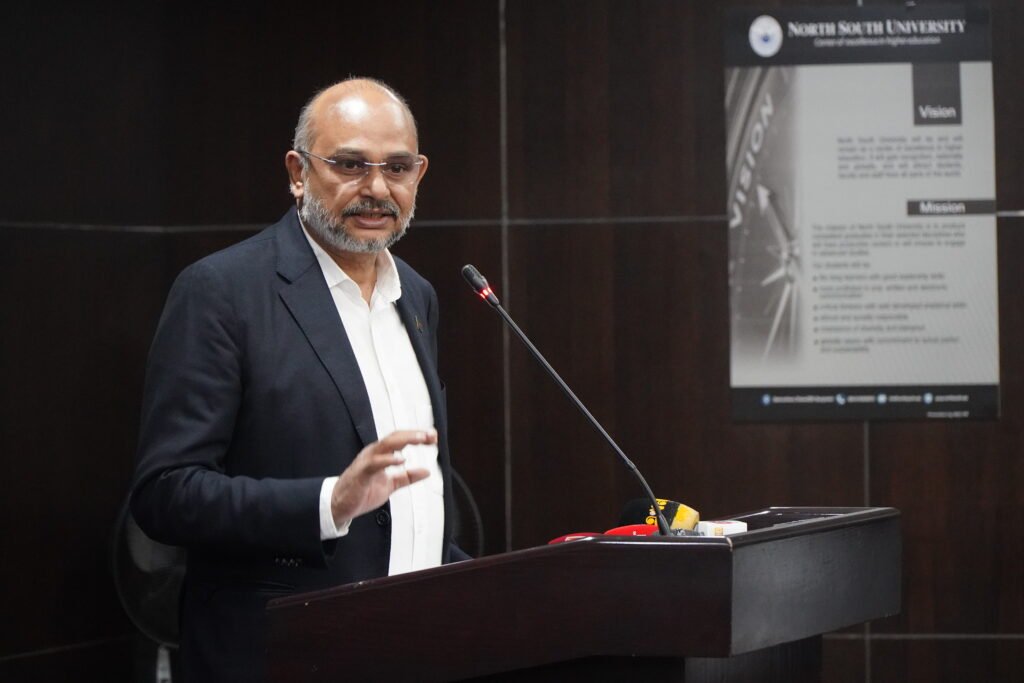 “Water Issues Should Serve National Interest” Rashed Al Titumir at NSU Seminar